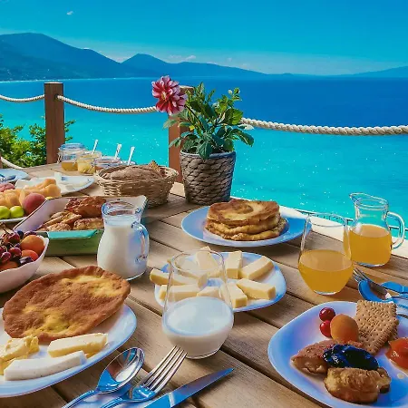Superior Double In With Pool Private Beach Villa Qeparo